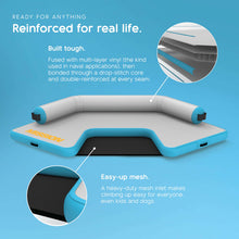 Lightweight Inflatable Floating Mat for 4–6 People, 1450 lb Capacity