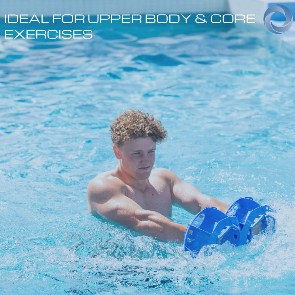 Aquatic Resistance Training Equipment Set for Full Body Pool Workouts