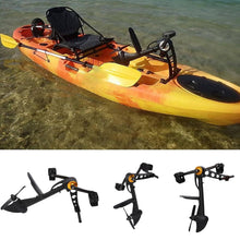 Kayak Pedal Drive System with Rudder for Inflatable Kayaks & SUPs