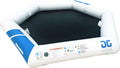 Inflatable Floating Pool Lounger with Backrest for Lakes & Pools