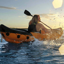 Inflatable Fishing Kayak with Aluminum Paddle