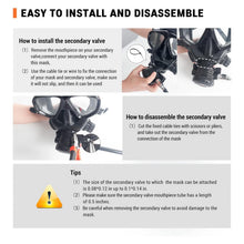 1.9L Mini Scuba Tank Kit with Diving Mask for Underwater Exploration