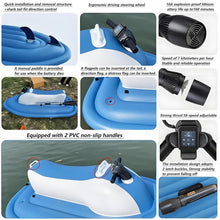 2-in-1 Electric Underwater Scooter & Inflatable Jet Ski 700W 11 km/h