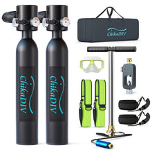 0.5L Mini Scuba Tank Kit for Snorkeling & Emergency Diving