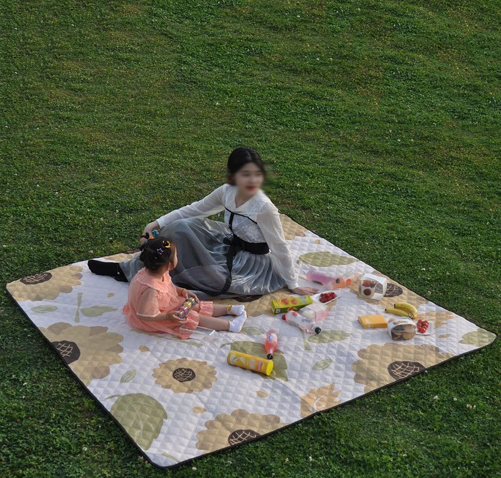 Extra Large Waterproof & Sandproof Picnic Blanket for Beach, Camping & Travel