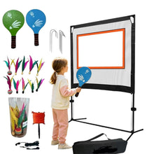 Portable Multi-Sport Paddle Game Set with Carry Bag for Indoor & Outdoor Play