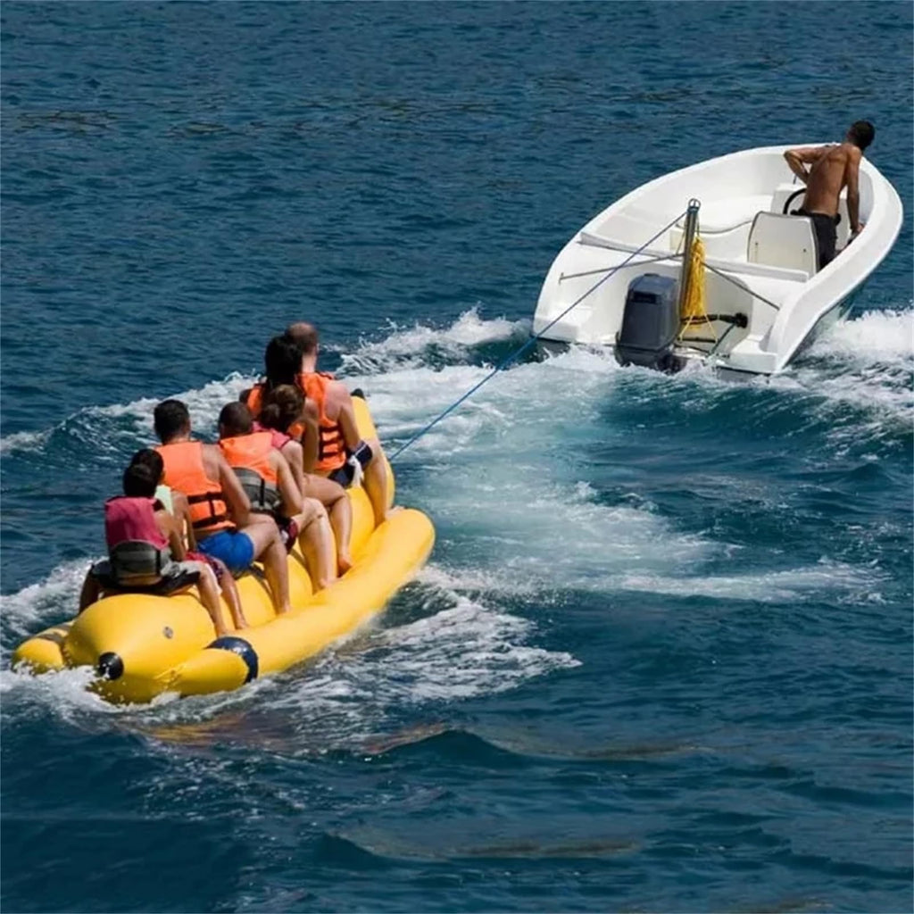 Inflatable Banana Boat Towable Water Tube for Multiple Riders