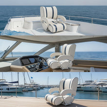 Heavy-Duty Boat Bucket Seat with Armrests for Yachts