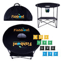 Portable Bag Toss Yard Game Set with Carry Case for Outdoor & Beach Play