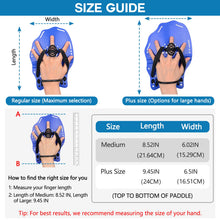 Swim Training Set with Aquatic Cuffs, Swim Belt & Hand Paddles