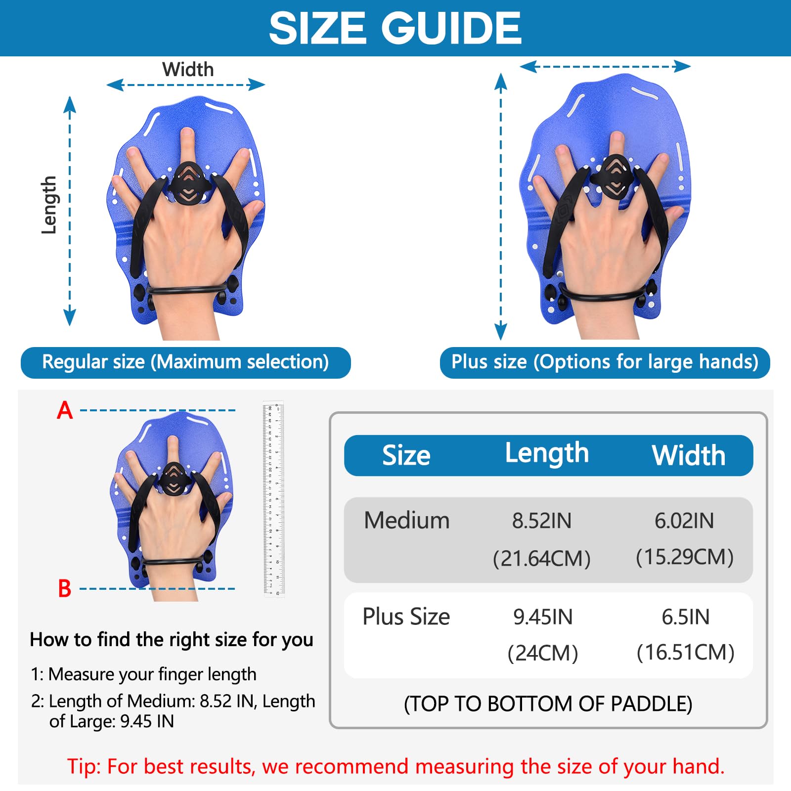 Swim Training Set with Aquatic Cuffs, Swim Belt & Hand Paddles