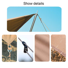 Large Beach Sun Shelter Tent for 6+ People, 165 × 95 in