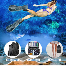 Adjustable Swim Fins for Adults & Kids Beginners