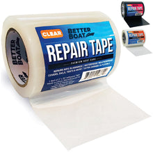 Heavy-Duty Waterproof Repair Tape for Boat Covers, Tents, Awnings & Air Mattresses, 30 ft x 3 in