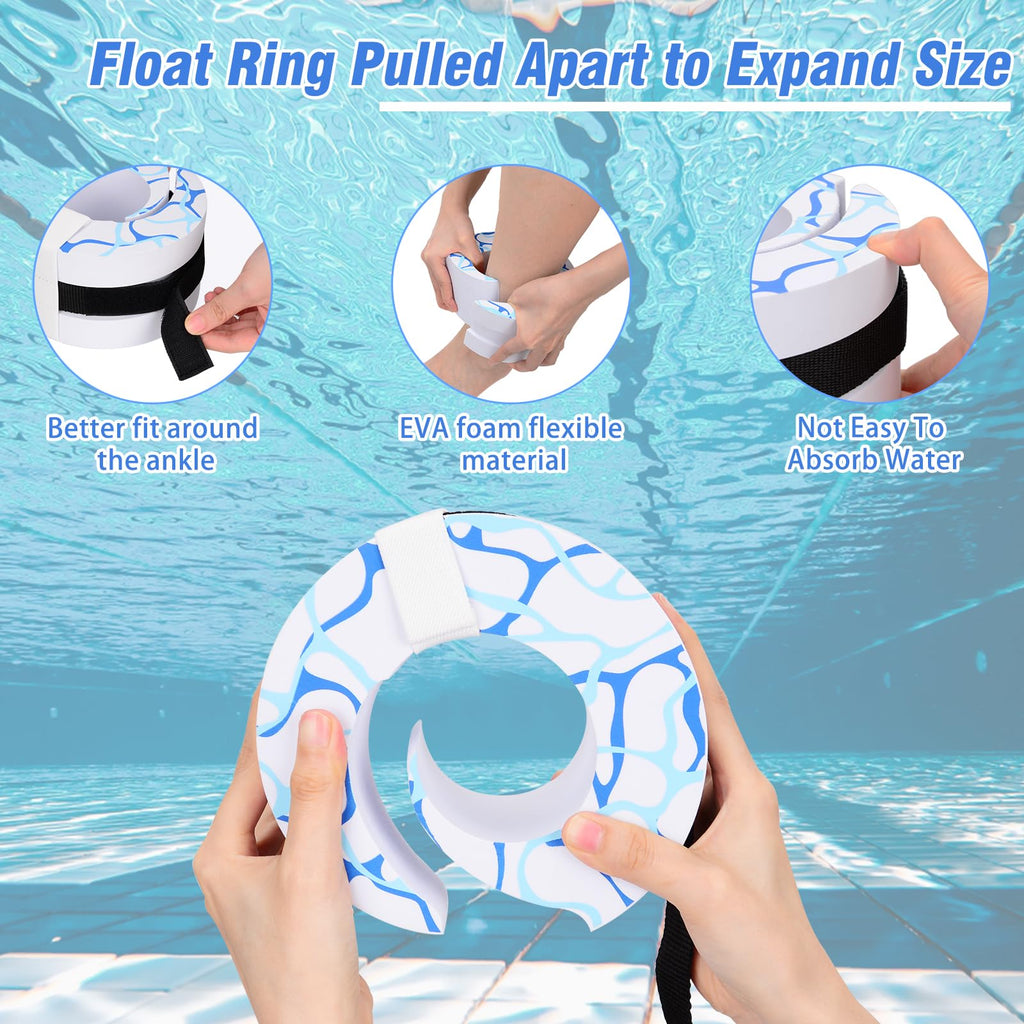 Swim Training Set with Aquatic Cuffs, Swim Belt & Hand Paddles