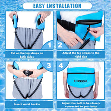 Swim Training Set with Aquatic Cuffs, Swim Belt & Hand Paddles