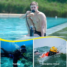 1L Portable Mini Scuba Tank Kit with Hand Pump for Diving