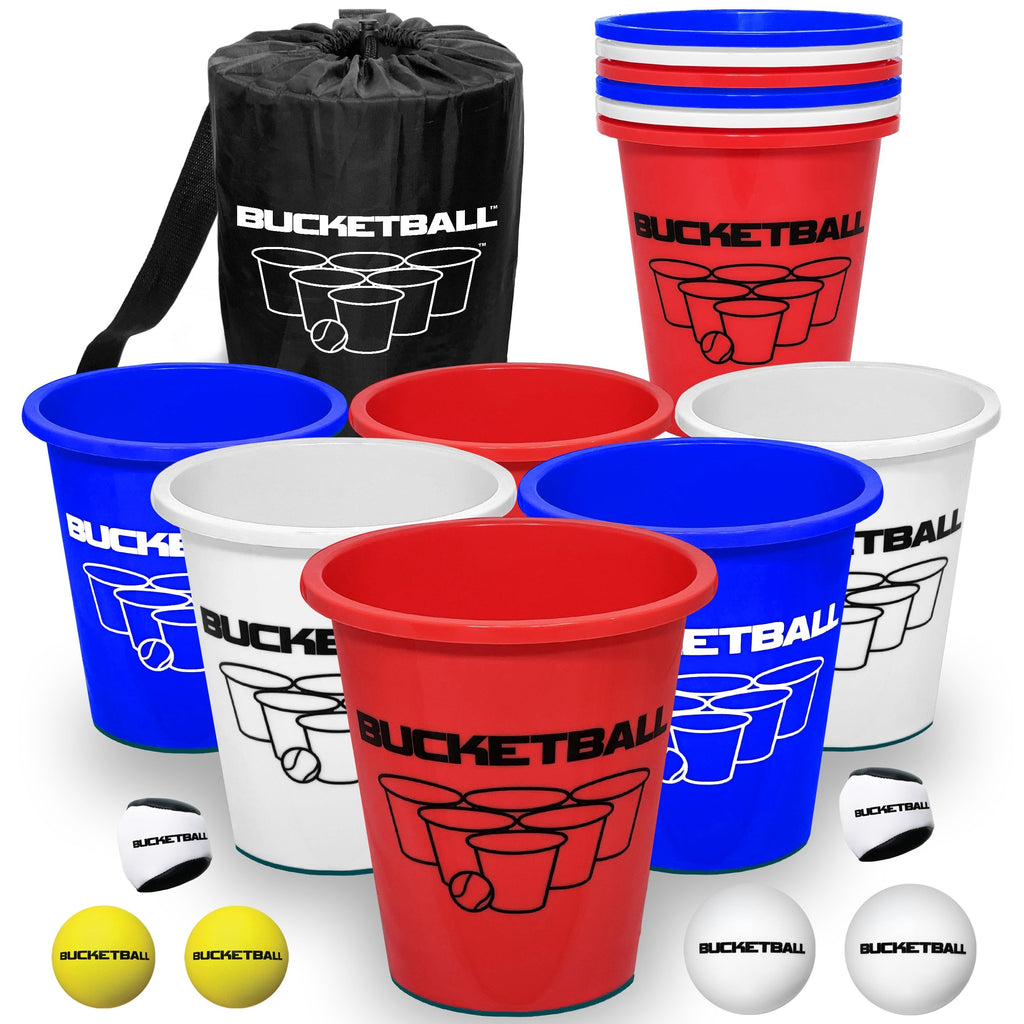 Portable Bucket Toss Game Set for Beach, Pool, Lawn & Camping