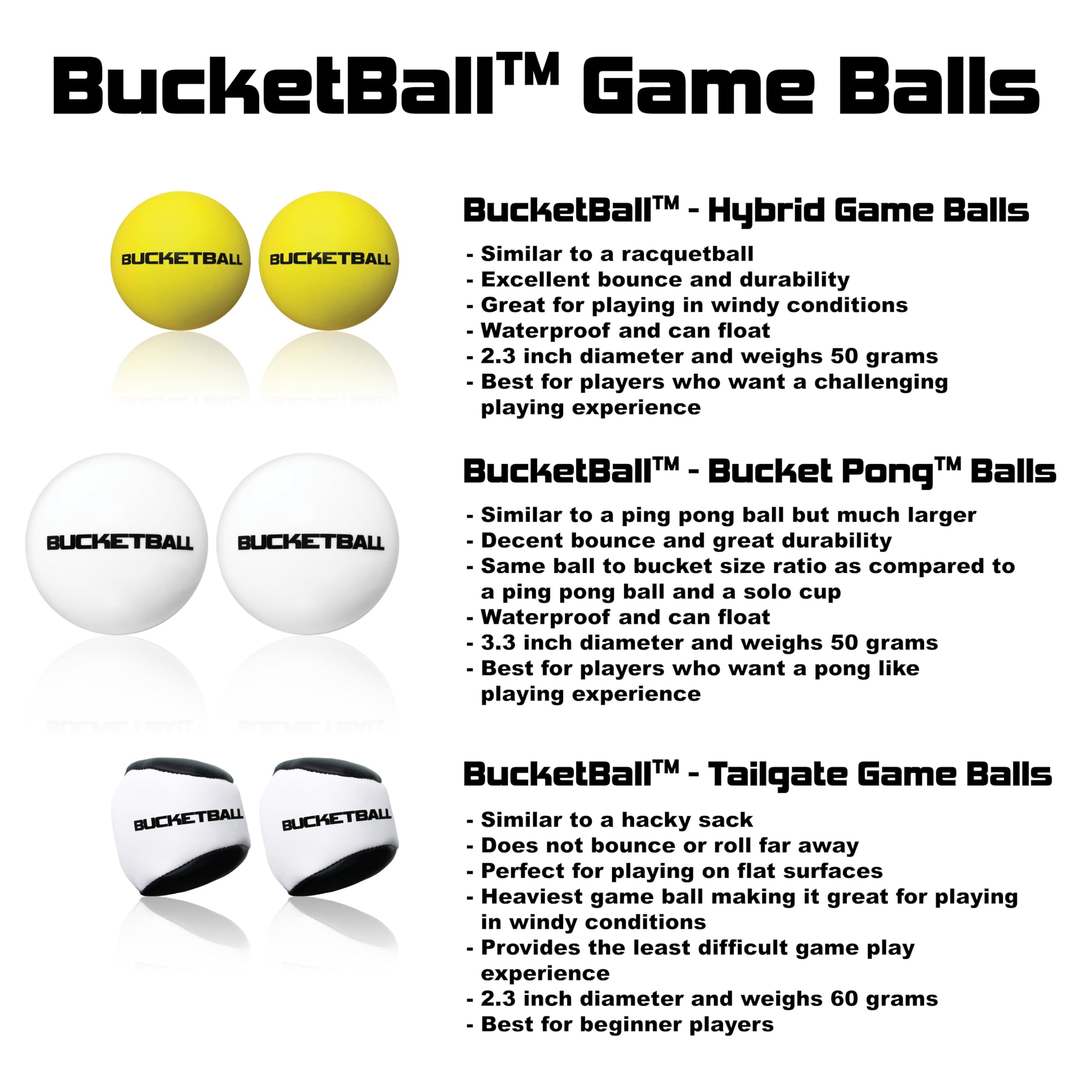 Portable Bucket Toss Game Set for Beach, Pool, Lawn & Camping