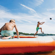 Inflatable Floating Water Mat for Lake & Boat Lounging