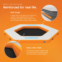 Inflatable Floating Water Mat for Lake & Boat Lounging