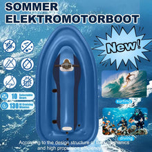 2-in-1 Electric Inflatable Jet Boat with Underwater Scooter, 500W Thruster