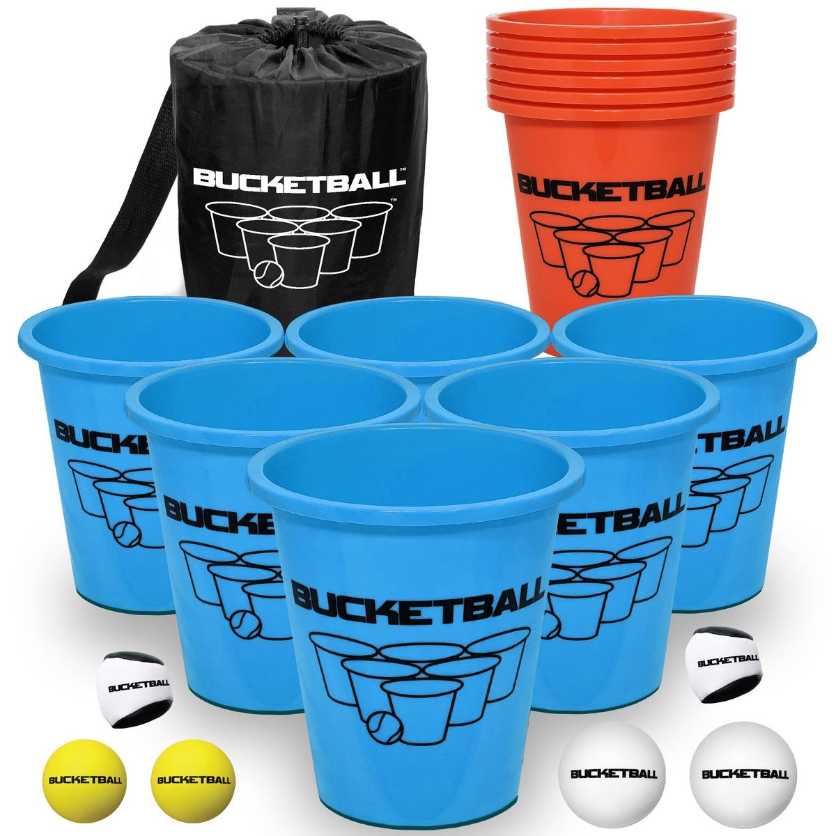 Portable Bucket Toss Game Set for Beach, Pool, Lawn & Camping